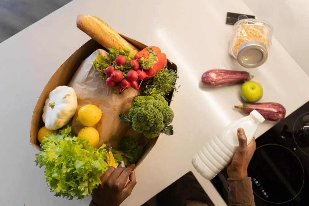 Alimentation plus simple et plus végétale