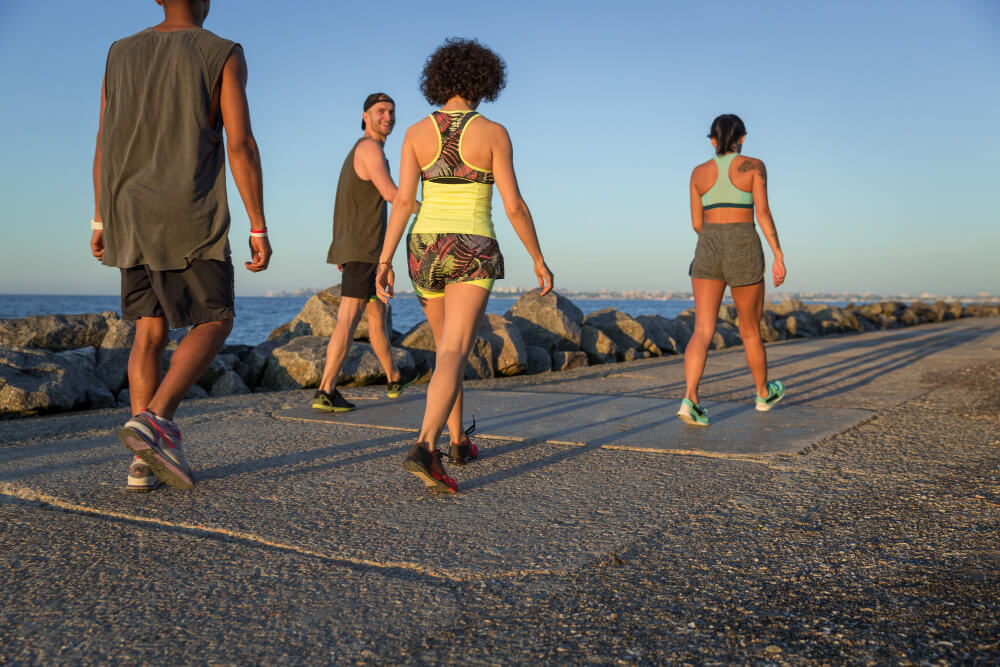 faire une heure de marche par jour